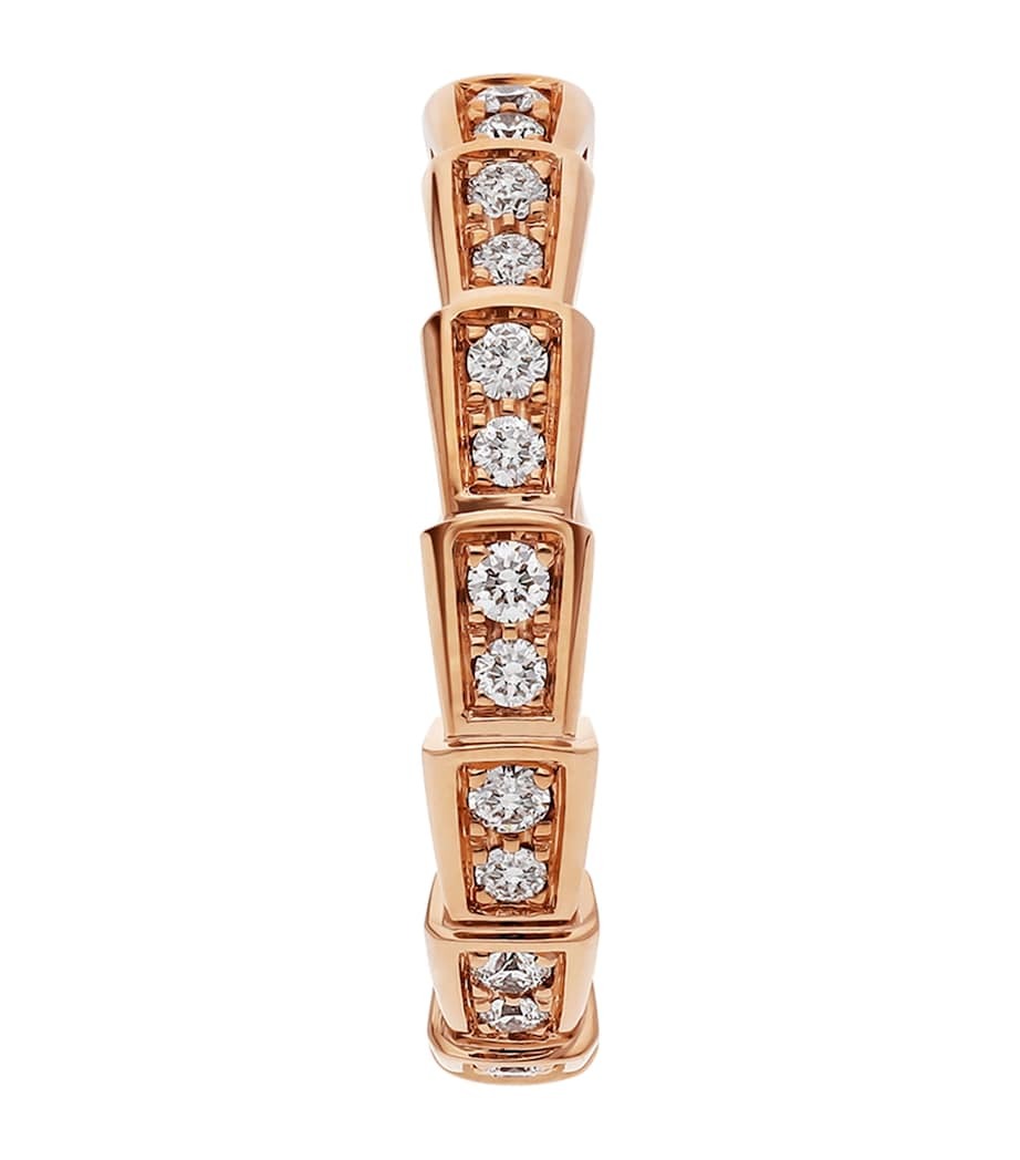 Moissanite Snake Scale Band Ring - Image 2
