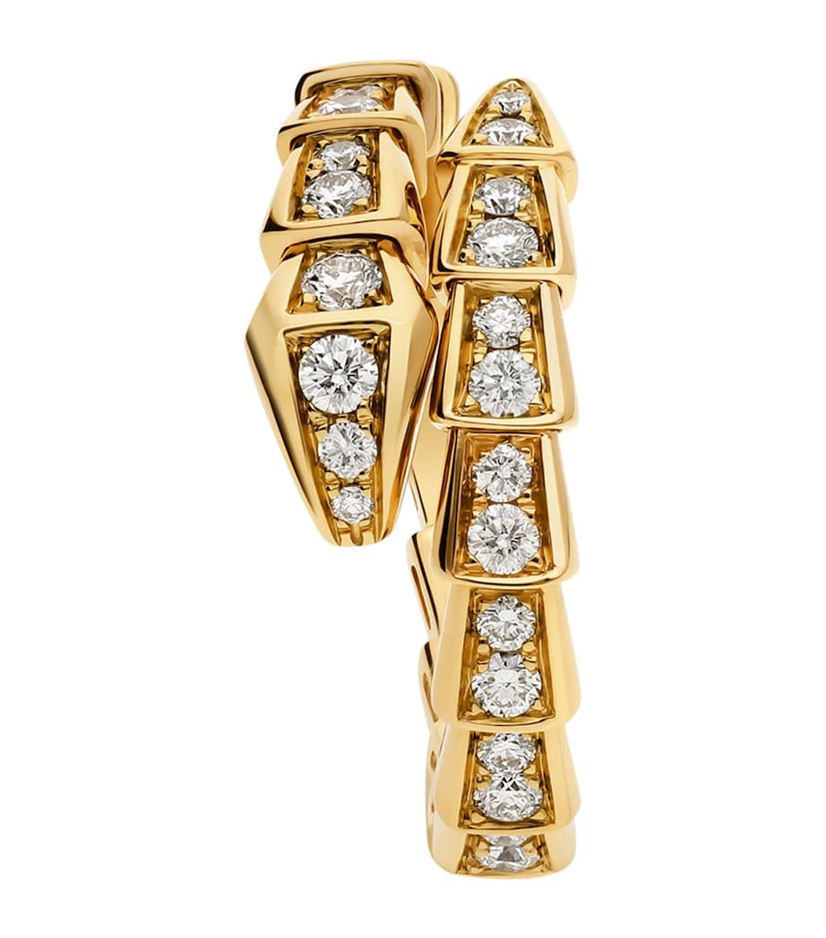Moissanite Full Band Snake Ring - Image 2