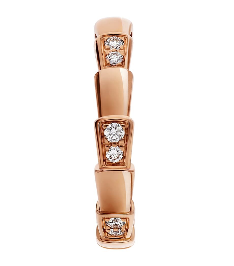 Moissanite Snake Scale Band Ring - Image 2