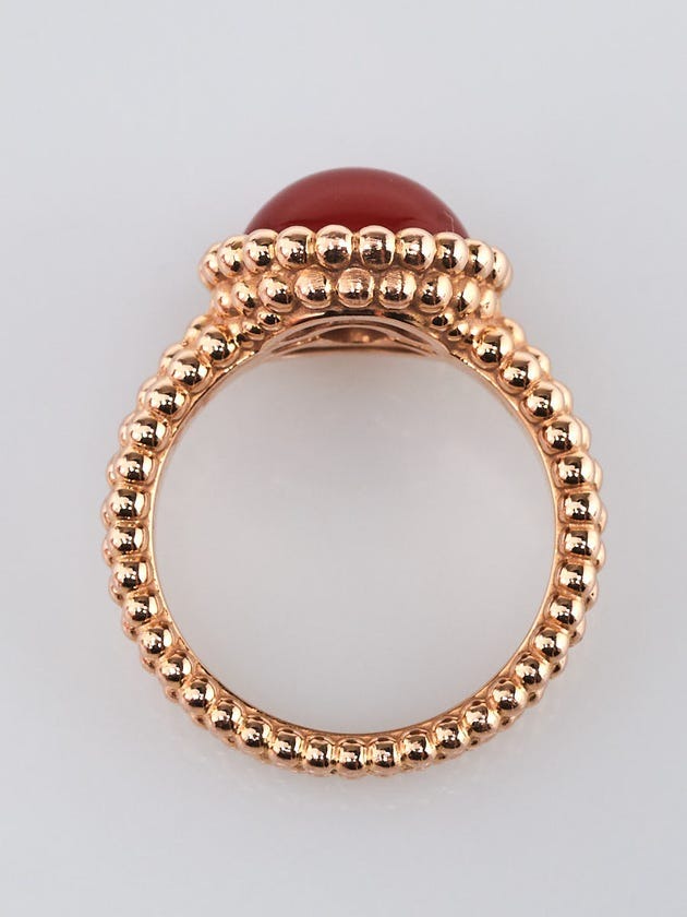 Carnelian Beaded Ring - Image 3