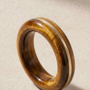Tiger Eye Band Ring