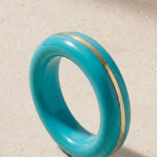 Turquoise Band Ring