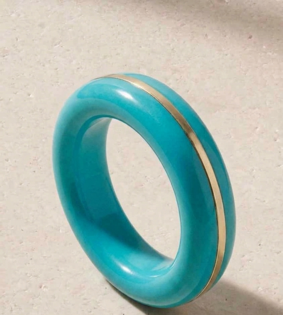 Turquoise Band Ring
