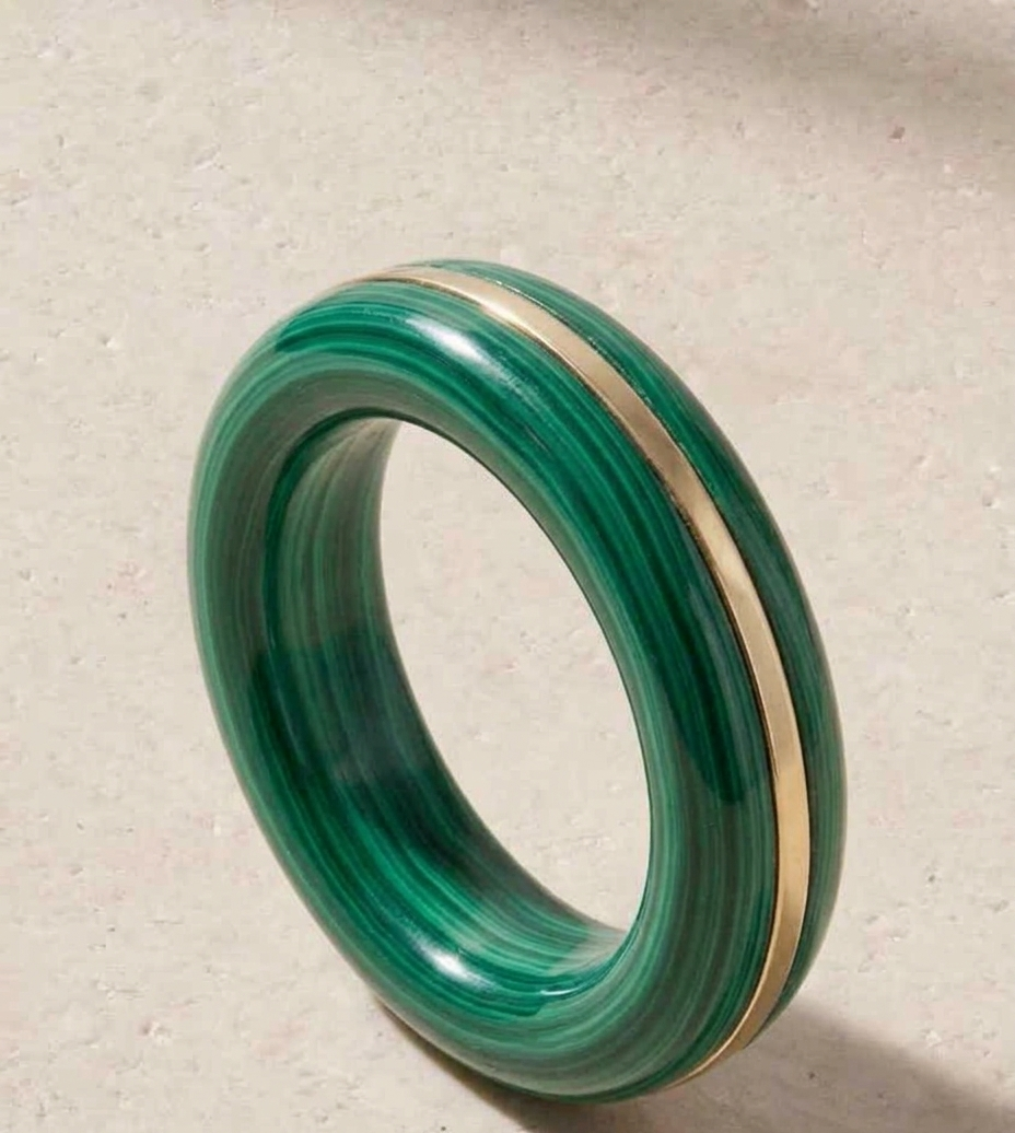Malachite Band Ring