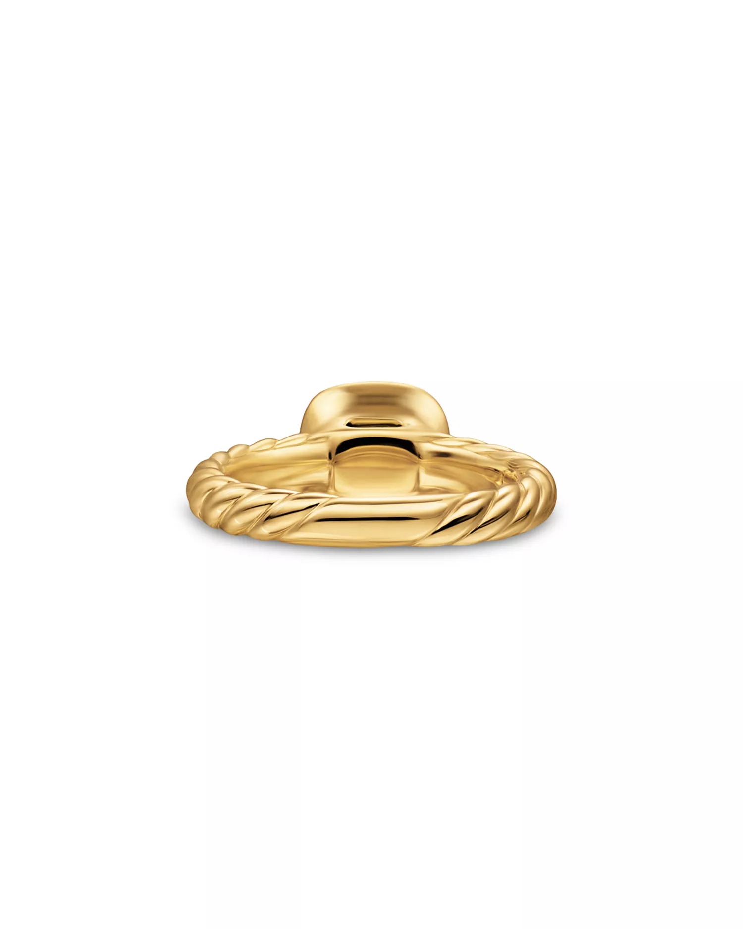 Green Amethyst Twist Cable Ring - Image 5